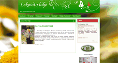 Desktop Screenshot of lekovitobilje.co.rs