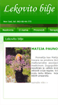 Mobile Screenshot of lekovitobilje.co.rs